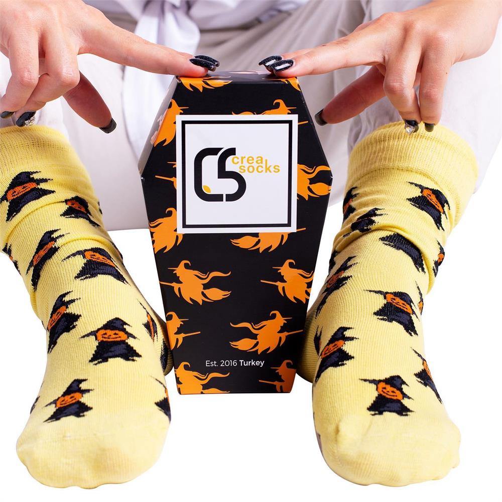 HALLOWEEN SOCKS GİFT BOX 3 PAIRS 