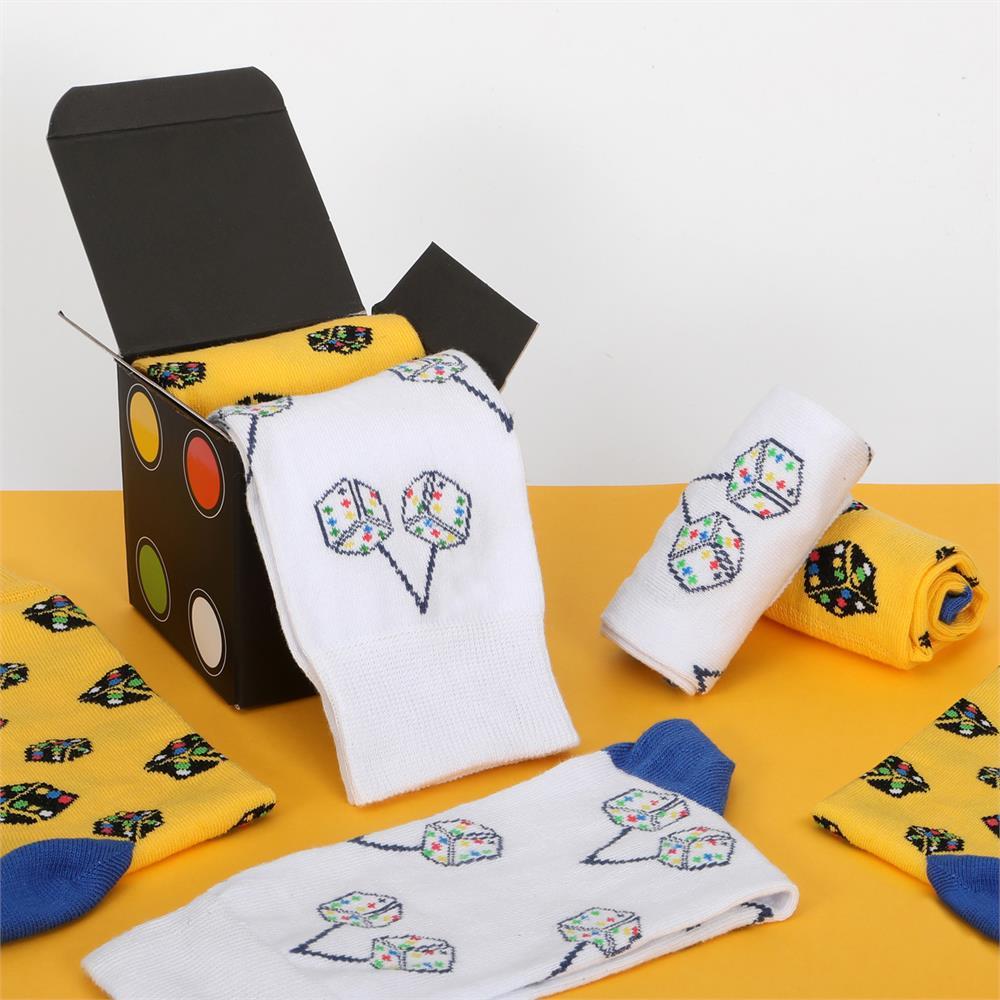 DICE SOCKS 2 PAIRS 