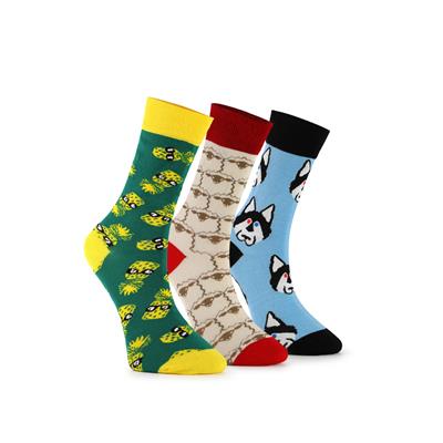 PINEAPPLE 3 PAIRS SOCKS 