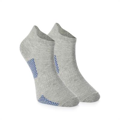 6 PAIRS OF SHORT SOCKS GRAY 