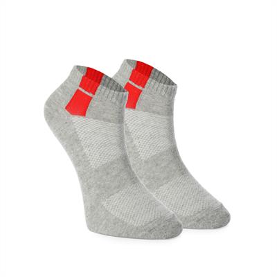 6 PAIRS OF SHORT SOCKS GRAY 