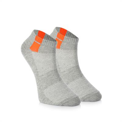 6 PAIRS OF SHORT SOCKS GRAY 