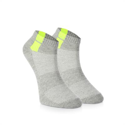 6 PAIRS OF SHORT SOCKS GRAY 