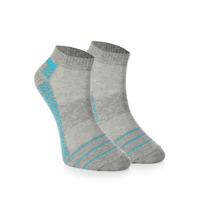 6 PAIRS OF SHORT SOCKS GRAY 