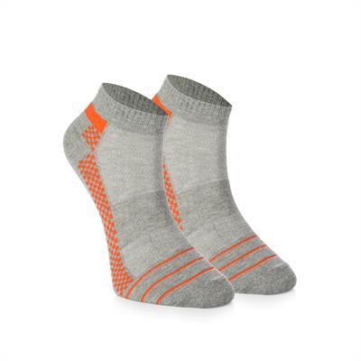 6 PAIRS OF SHORT SOCKS GRAY 