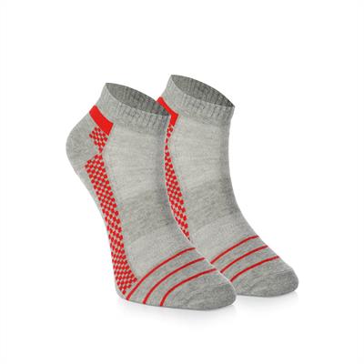 6 PAIRS OF SHORT SOCKS GRAY 