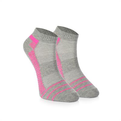 6 PAIRS OF SHORT SOCKS GRAY 