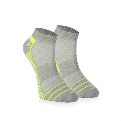 6 PAIRS OF SHORT SOCKS GRAY 