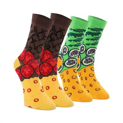 HAMBURGER SOCKS 2 PAIRS 