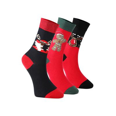 CHRİSTMAS GIFT SOCKS - COOKIE 3 PAIRS 