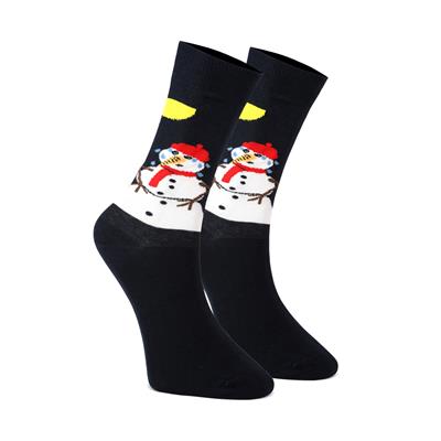 CHRİSTMAS GİFT SOCKS - SNOWMEN 3 PAIRS 