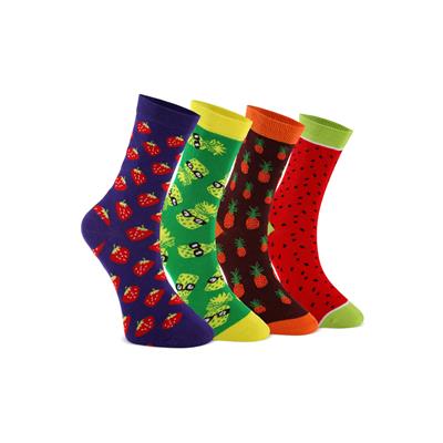 FRUITS SOCKS 4 PAIRS 