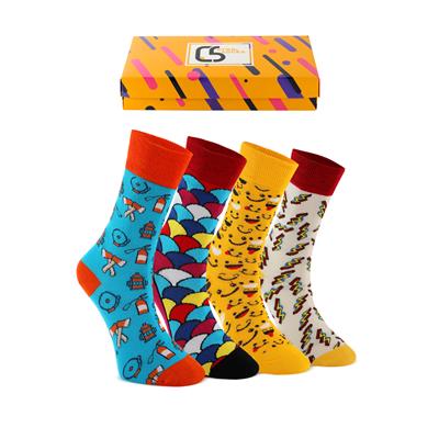 FIRE SOCKS 4 PAIRS 