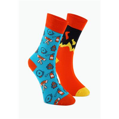 FIRE SOCKS 4 PAIRS 