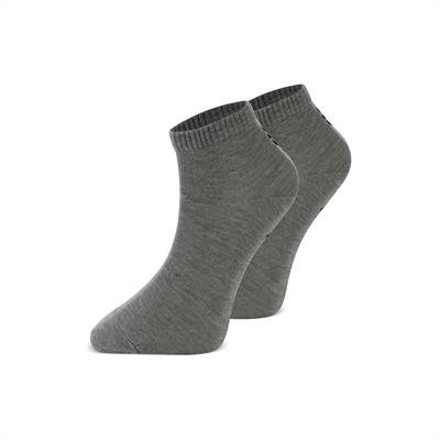 6 PAIRS OF ANKLE SOCKS GREY 