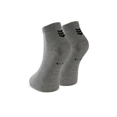 6 PAIRS OF ANKLE SOCKS GREY 