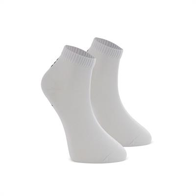 6 PAIRS OF ANKLE SOCKS WHITE 