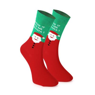 CHRİTMAS GİFT SOCKS 2 PAIRS SANTA 