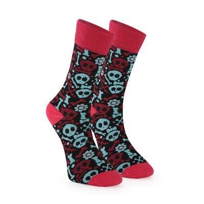 SKELETON SOCKS 4 PAIRS 