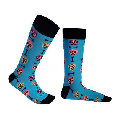 COLORFUL SKULL SOCKS 