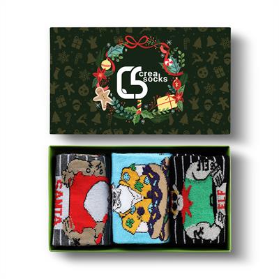 CHRİSTMAS GİFT SOCKS - ANGRY SANTA 